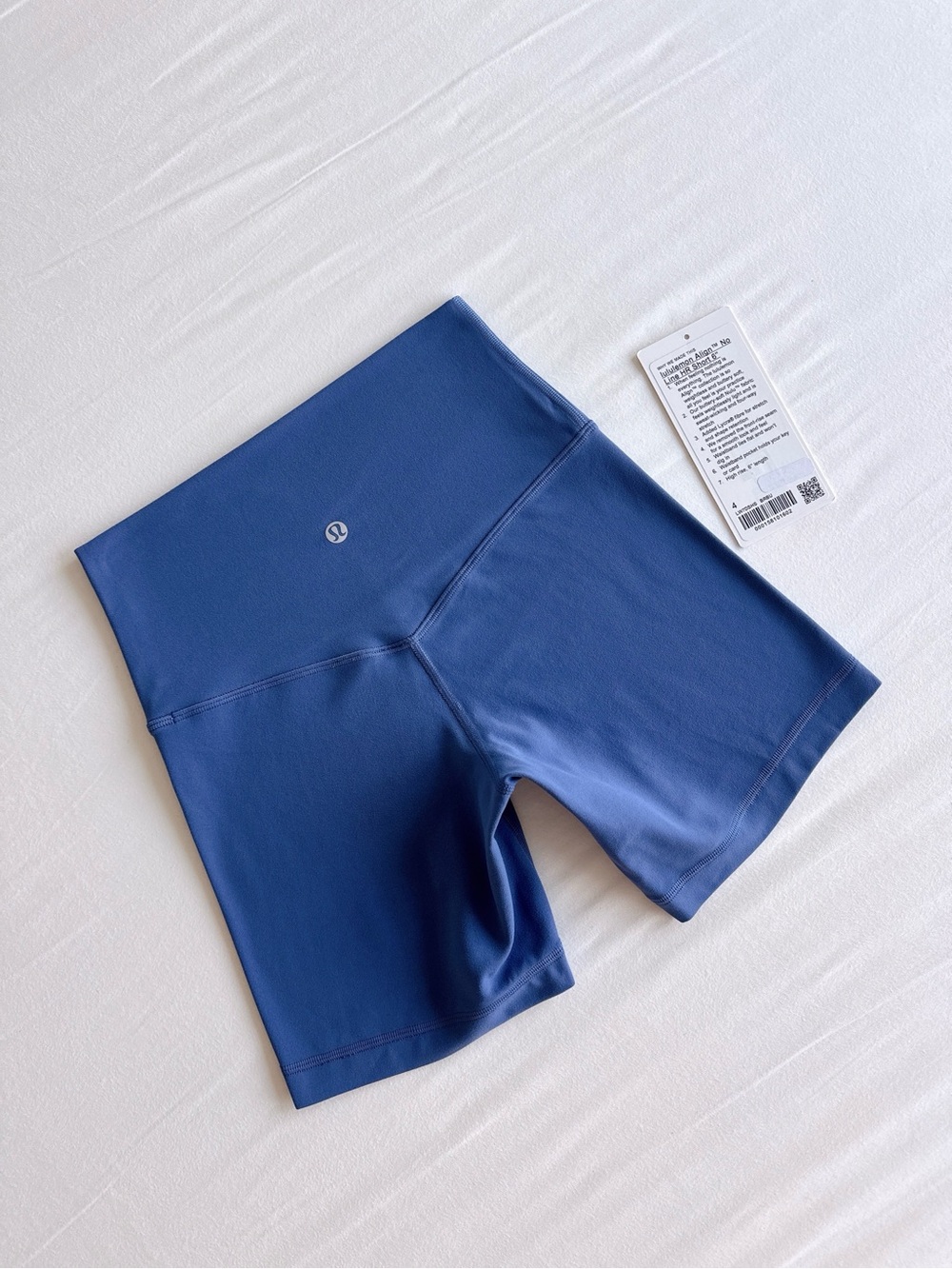 lululemon Align No Line High-Rise Short 6" Brilliant Blue BRBU Size 4